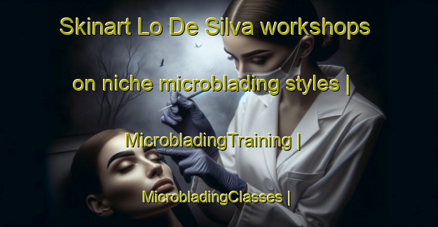 Skinart Lo De Silva workshops on niche microblading styles | MicrobladingTraining | MicrobladingClasses | SkinartTraining-Mexico